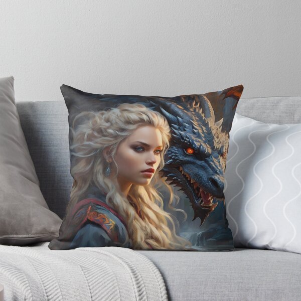 Item preview, Blonde Girl With Dragon designed and sold by Marcicev-Bojan.