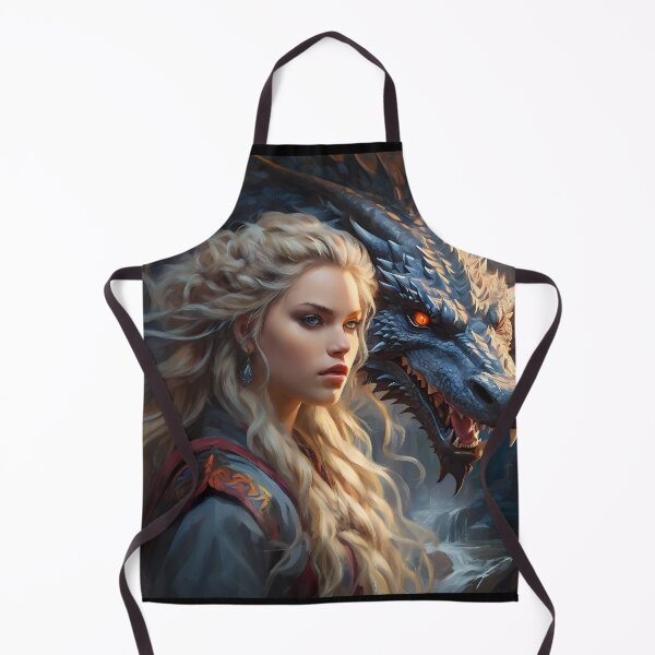 Item preview, Blonde Girl With Dragon designed and sold by Marcicev-Bojan.