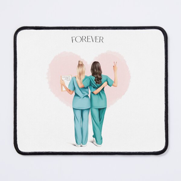 Item preview, Nurse Friends Illustration designed and sold by Anabelandia.