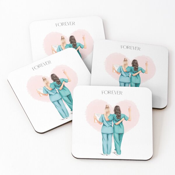 Item preview, Nurse Friends Illustration designed and sold by Anabelandia.