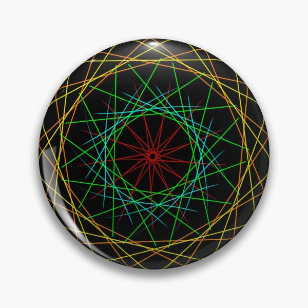 Item preview, Colorful concentric lines designed and sold by Stefrait-7.