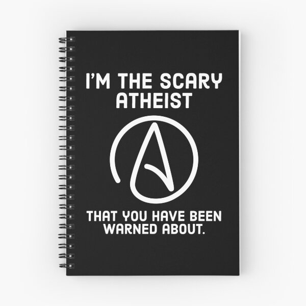 Item preview, I am the scary atheist that you have been warned about  designed and sold by Rachel the Artist .