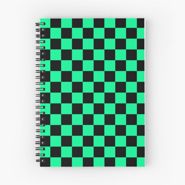Item preview, Green Black Checker Pattern Design designed and sold by PatternTitan.
