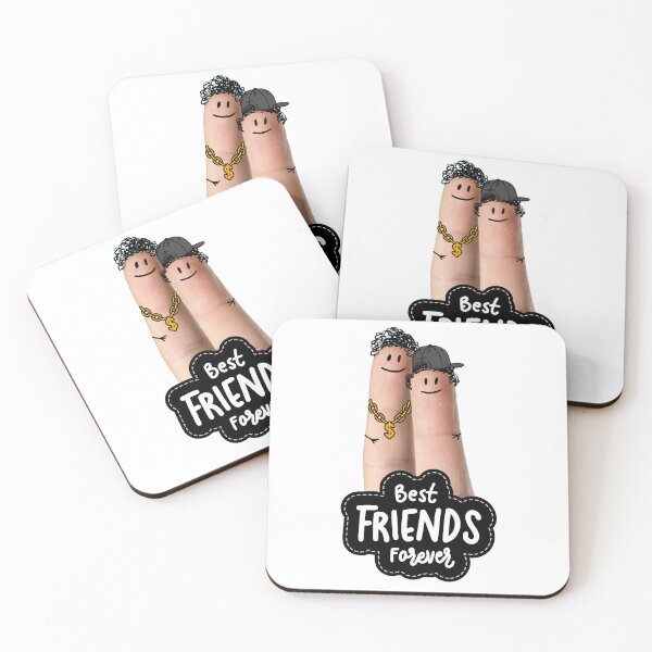 Item preview, Fingers Funny Best Friends, Friends forever designed and sold by Cyrensea.