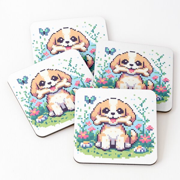 Item preview, Pixel cute dog designed and sold by OlivineaPO.