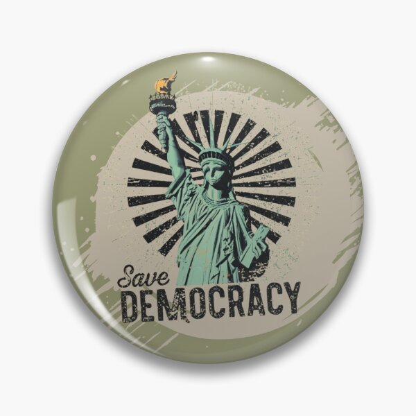 Item preview, future slogan save democracy designed and sold by Moris-shop.