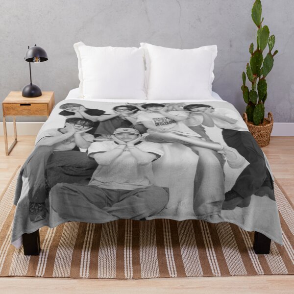 Item preview, cute STRAY KIDS SKZ summer 2024 ATE ot8 kpop b&w designed and sold by Kpop-Noona.