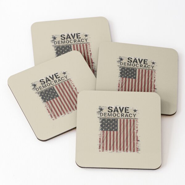 Item preview, future slogan save democracy designed and sold by Moris-shop.