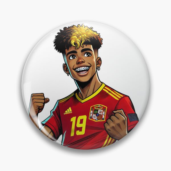 Item preview, Lamine Yamal Comic Football player designed and sold by CyberArtistOne.