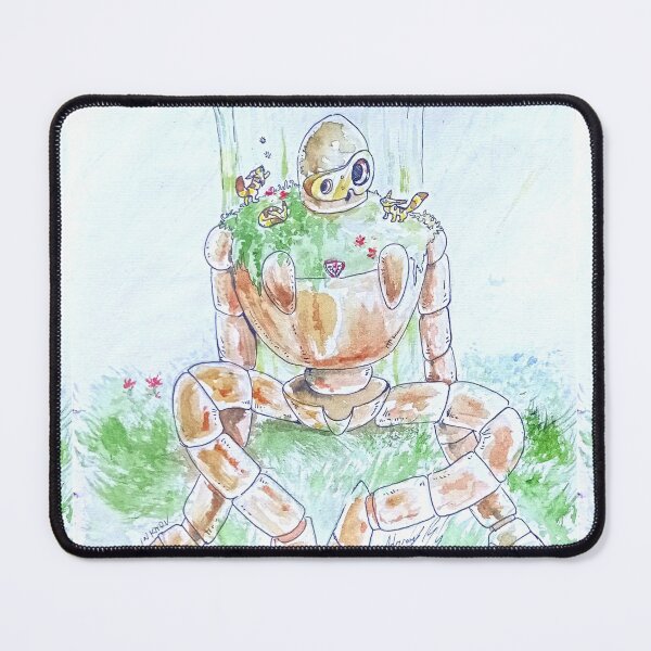 Item preview, Castle in the Sky of Laputa Drawing with Watercolor designed and sold by Inkhov Art.
