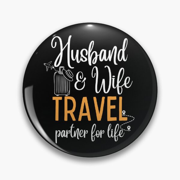 Item preview, Husband & Wife Travel Partner For Life  designed and sold by thebest-2studio.