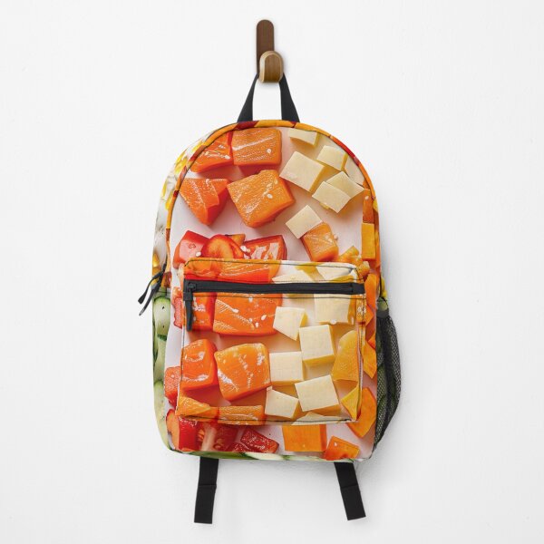 Item preview, Freshly cut vegetables and rice for a colorful salad designed and sold by Jerhus.