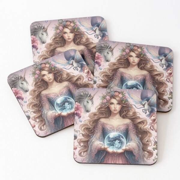 Item preview, Enchanted worlds: Romantasy art takes you into magical realities! designed and sold by FotoworldEdel.