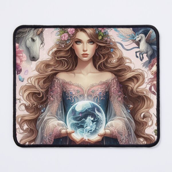 Item preview, Enchanted worlds: Romantasy art takes you into magical realities! designed and sold by FotoworldEdel.
