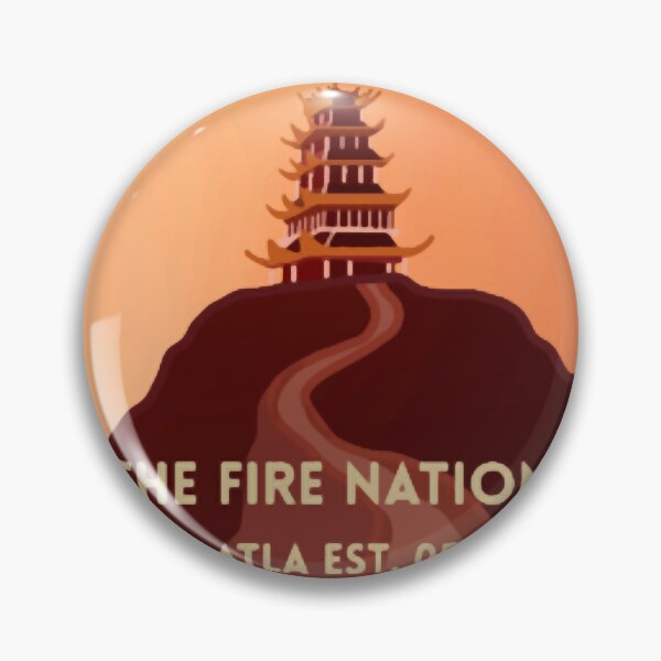 Item preview, The Fire Nation Location ATLA Active  designed and sold by juandarervero.