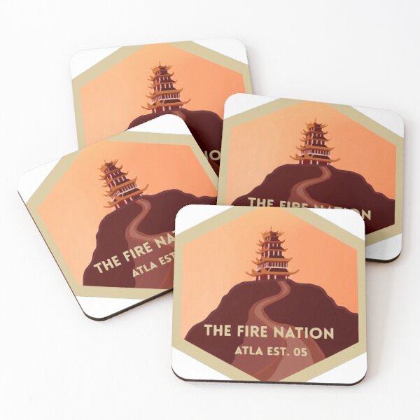 Item preview, The Fire Nation Location ATLA Active  designed and sold by juandarervero.
