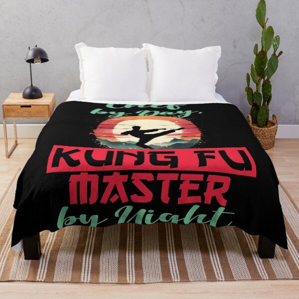 Item preview, Vintage Kung Fu Master & Chef Dual Life | T-Shirt Design | designed and sold by TheInkyOwl-TIO.