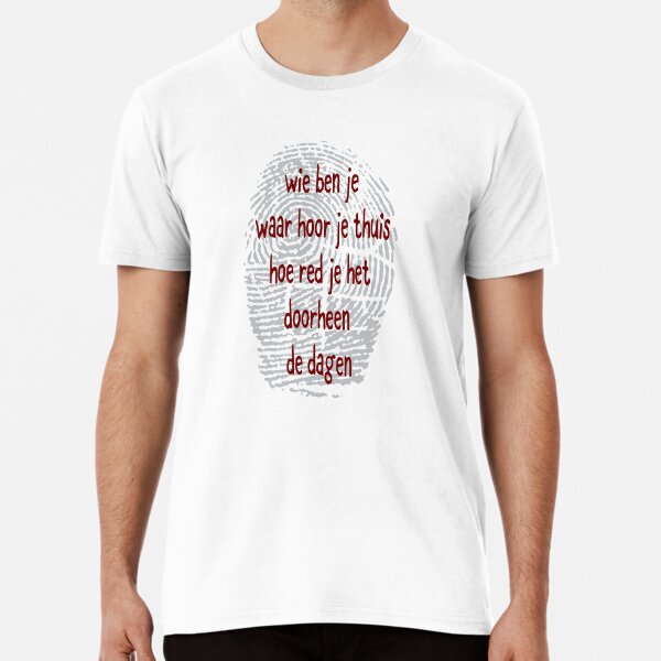 wie ben je ? Premium T-Shirt