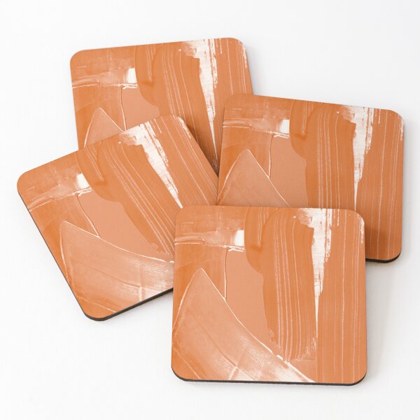 Item preview, Orange brown abstract designed and sold by Eastspacebubble.