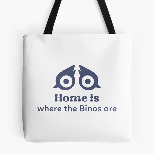 Item preview, Binoculars - Home is Where the Binos are - Birdwatching design designed and sold by TTeamDesigns.