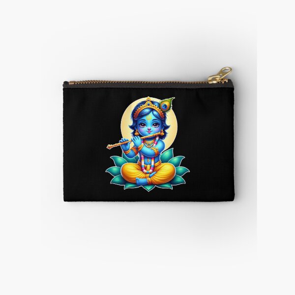 Item preview, Lord Krishna Hinduism mantra designed and sold by DivineMovement.
