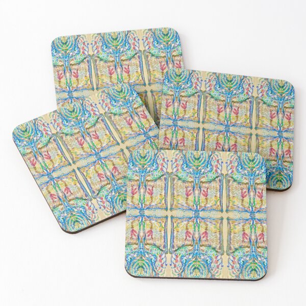 Item preview, Flowers for grandmother’s menorah  designed and sold by ricoflinn.