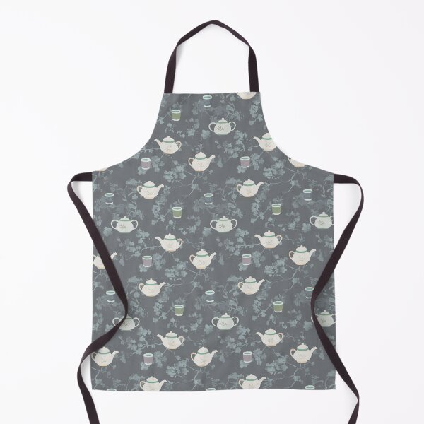 Item preview,  Tea pot cherry blossom  gray designed and sold by Alessandro Remo Mazzoni Remotextiles.