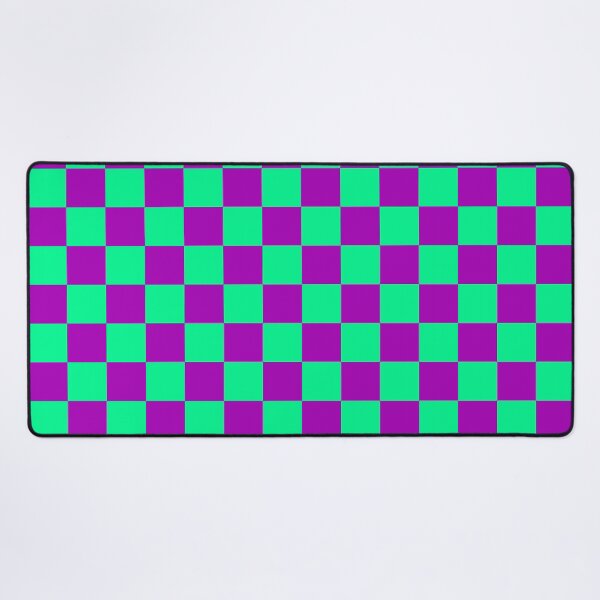 Item preview, Purple Green Checker Pattern Design designed and sold by PatternTitan.
