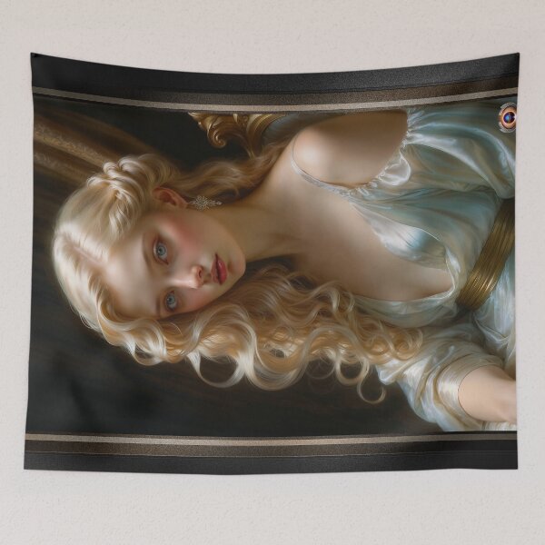 Item preview, Her Graceful Beauty AI Concept Art Stunning Portrait by Xzendor7 designed and sold by Xzendor7 Digital Art Creations.