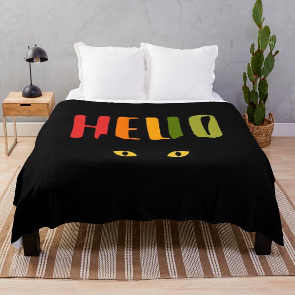 Item preview, Hello from cat designed and sold by Rbnano.
