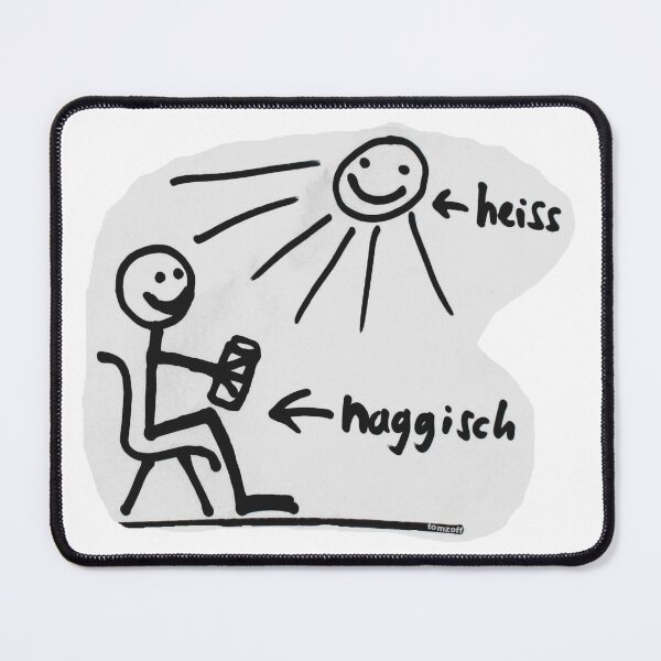 Item preview, Naggisch in summer with BüxBier designed and sold by ZoffArt-Shop.