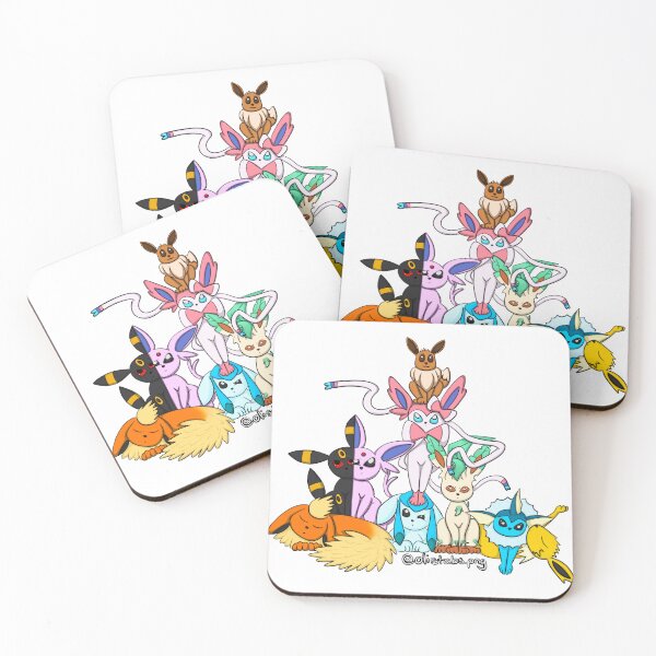 Item preview, Eeveelution Family reunion designed and sold by Olistabs.