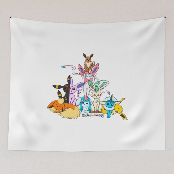 Item preview, Eeveelution Family reunion designed and sold by Olistabs.
