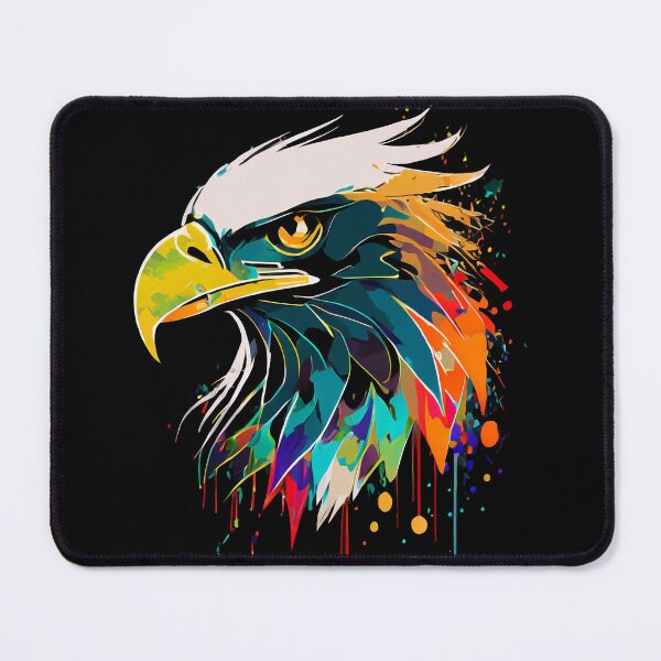 Item preview, Multicolored eagle designed and sold by GRACIART-FR.