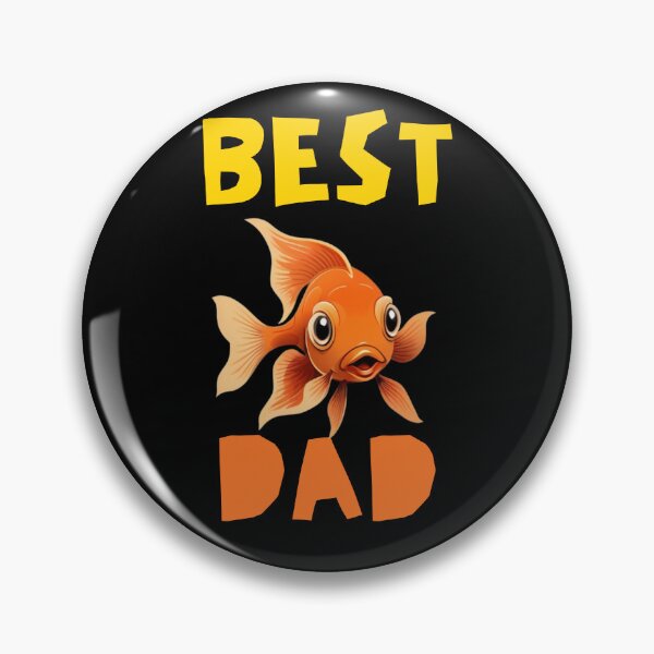 Item preview, Best Dad Goldfish Design designed and sold by NavyB7480.