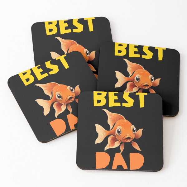 Item preview, Best Dad Goldfish Design designed and sold by NavyB7480.
