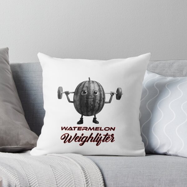 Item preview, Unique Watermelon Weightlifter T-Shirt Designs for Summer Vibes designed and sold by Techflare.