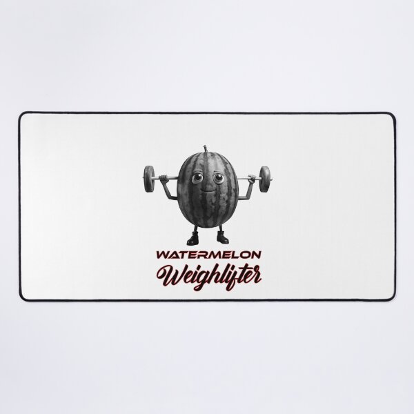 Item preview, Unique Watermelon Weightlifter T-Shirt Designs for Summer Vibes designed and sold by Techflare.