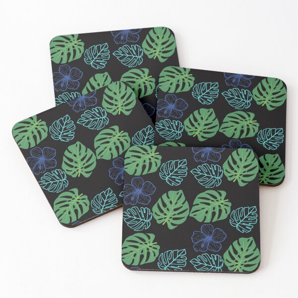 Item preview, Jungle leaves flowers tropic designed and sold by Franky-wild-art.