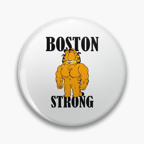 Item preview, Boston Strong Buff Garfield designed and sold by SonnyCarson.