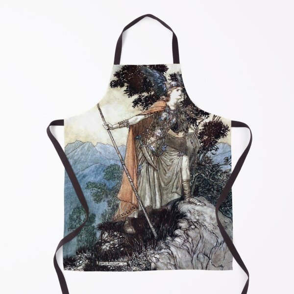 Item preview, Brunhilde - Rhinegold and the Valkyries - Arthur Rackham  designed and sold by forgottenbeauty.