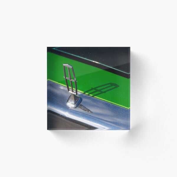 Lincoln Hood Ornament Acrylic Block