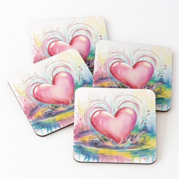Item preview, Heart with splash designed and sold by Maximilianos.
