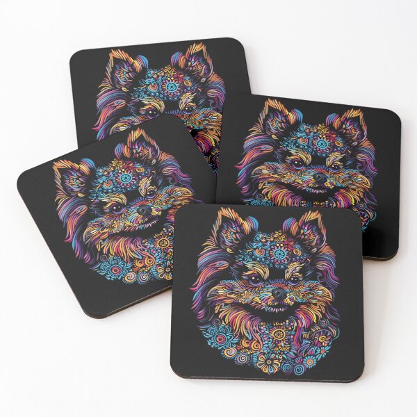 Item preview, Stylized Pomeranian designed and sold by HarmonyTheKoala.