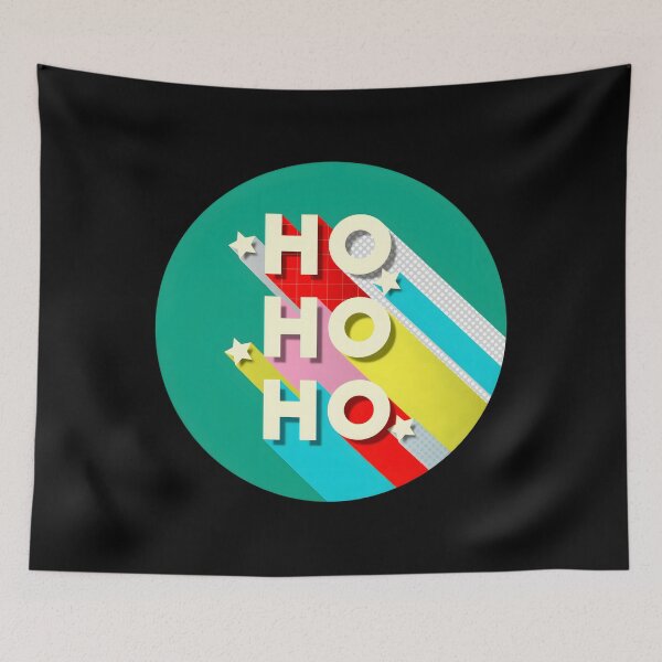 Item preview, 401 Ho Ho Ho Christmas Typography	 designed and sold by ehvyogobf1.