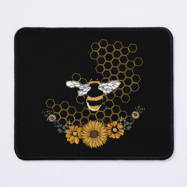 Item preview, 413 Sunflower Bee- Honey Comb Yellow designed and sold by qxepfgfkc26.