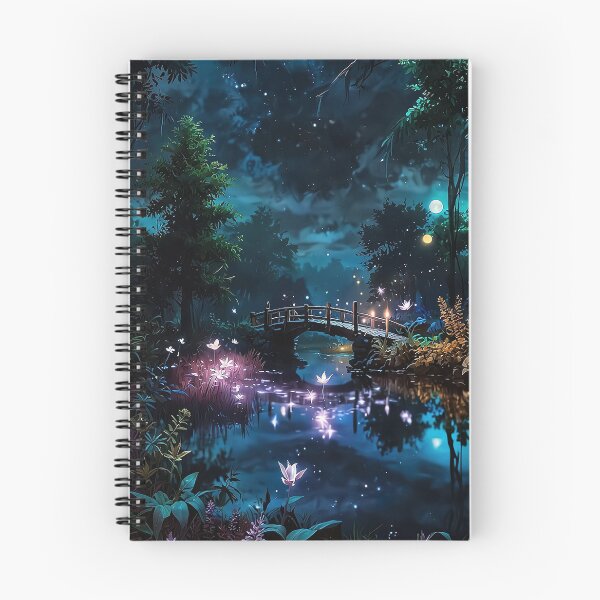 Item preview, Bridge in the forest designed and sold by PixelParadies.