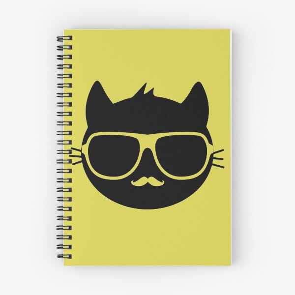 Item preview, Hipster Kitty designed and sold by DoodleDashCollective.