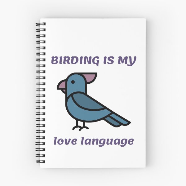 Item preview, Birding is my Love Language - Birdwatching design designed and sold by TTeamDesigns.