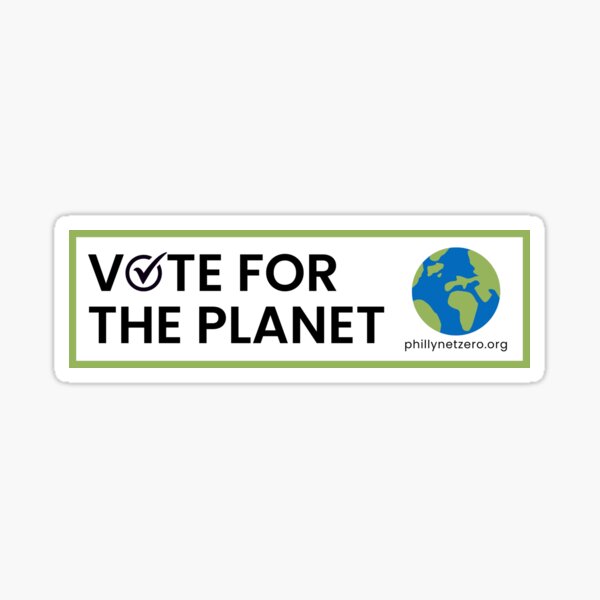 Item preview, CNEP Vote For The Planet Bumper designed and sold by CNEP.